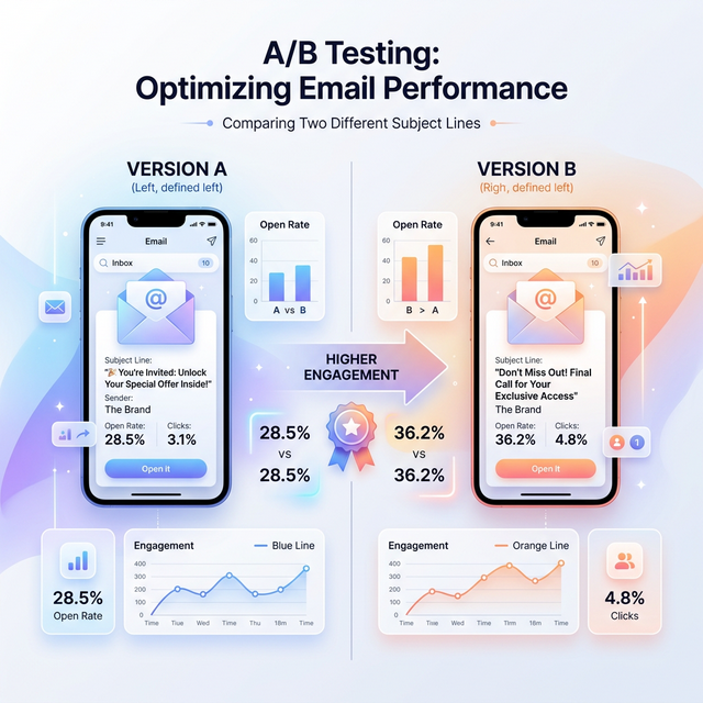 Subject Line A/B Testing Tips
