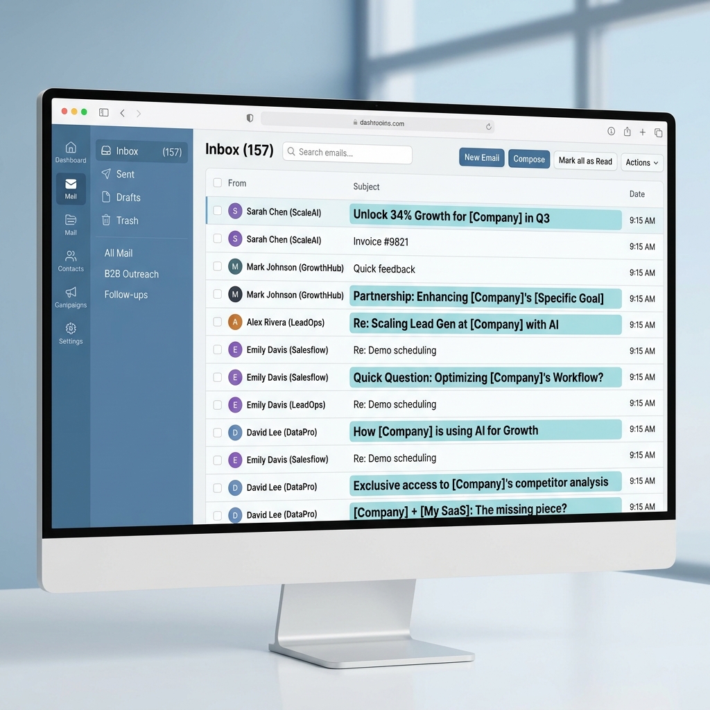 How to Write B2B Cold Email Subject Lines that Get Replies (2026)